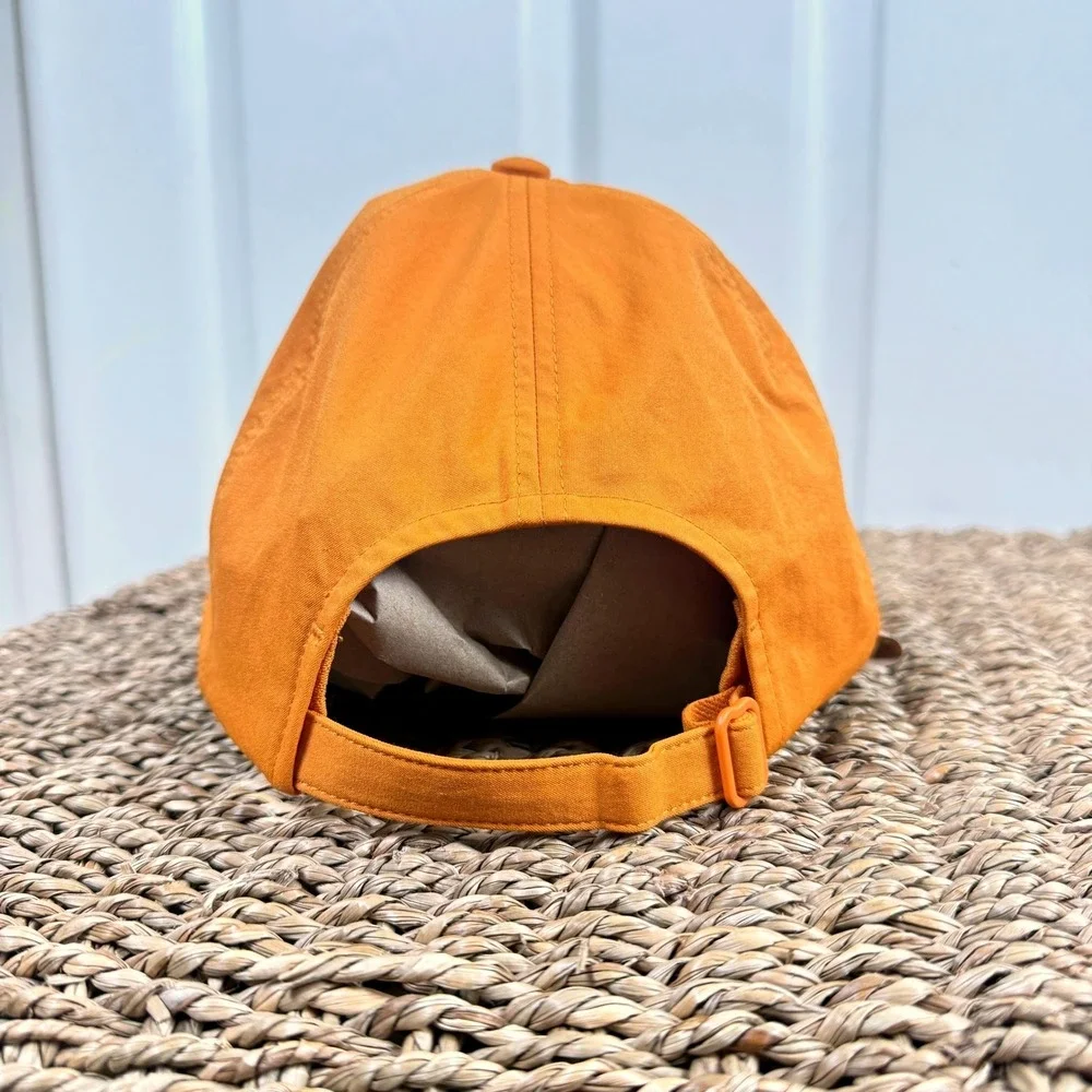 Lululemon Women's Baller StrapBack Hat Cap Soft Adjustable OS Autumn Orange Logo